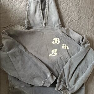 Anine Bing Charcoal Hoodie